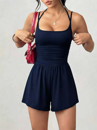 Ruched Spaghetti Strap Romper 100100748306286 25 Affordable Fashion Under $100 Jerry's Apparel 