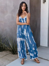 V-Neck Spaghetti Strap Jumpsuit