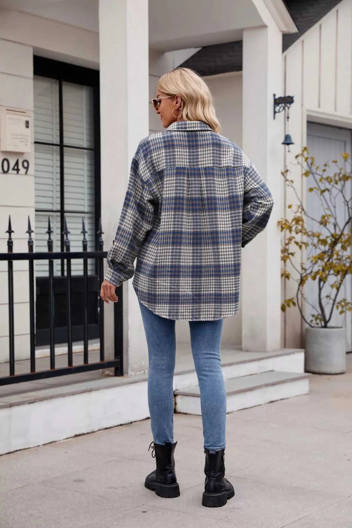 Casual Plaid Long Sleeve Shirt 100100836351743 38 Affordable Fashion Under $100 Jerry's Apparel 