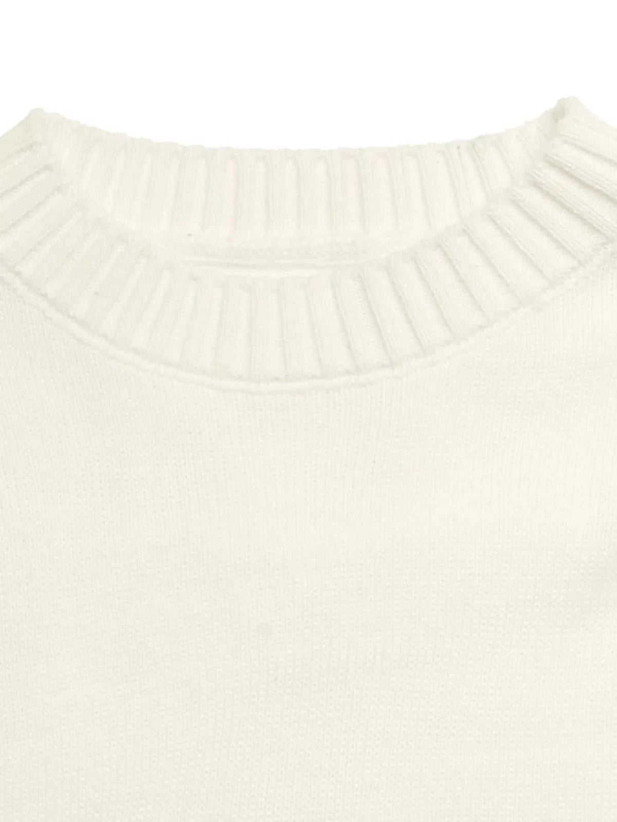 Bow Graphic Round Neck Sweater 100100406045072 38 Affordable Fashion Under $100 Jerry's Apparel 