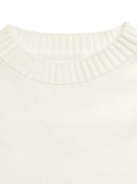 Bow Graphic Round Neck Sweater 100100406045072 38 Affordable Fashion Under $100 Jerry's Apparel 