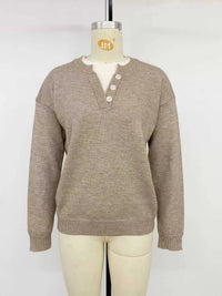 Dropped Shoulder Long Sleeve Sweater 100100679880888 40 Affordable Fashion Under $100 Jerry's Apparel 