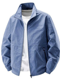 Men's Plus Size Zip Up Long Sleeve Jacket 100400232521161 77 Affordable Fashion Under $100 Jerry's Apparel 