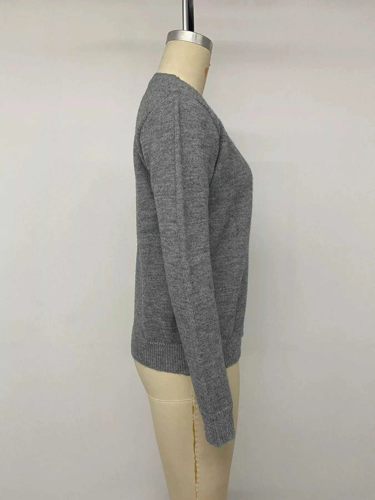 Contrast Button Long Sleeve Cardigan 100100739522365 45 Affordable Fashion Under $100 Jerry's Apparel 