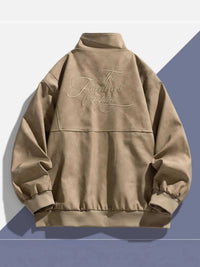 Men's Plus Size Zip Up Long Sleeve Jacket 100400340347822 86 Affordable Fashion Under $100 Jerry's Apparel 