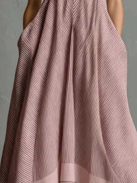 Full Size Striped Halter Neck Maxi Dress with Pockets Plus Size 101001255484037 45 Affordable Fashion Under $100 Jerry's Apparel 