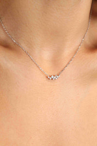 Get A Move On Moissanite Pendant Chain Necklace