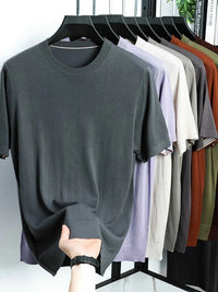 Men's Plus Size Short Sleeve Crew Neck T-Shirt 100400720277542 78 Affordable Fashion Under $100 Jerry's Apparel 