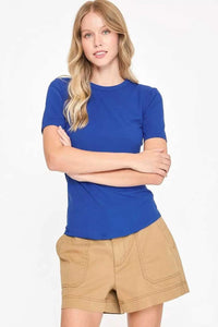 Umgee Second-Skin Crew Neck Tee 100100950631857 32 Affordable Fashion Under $100 Jerry's Apparel 