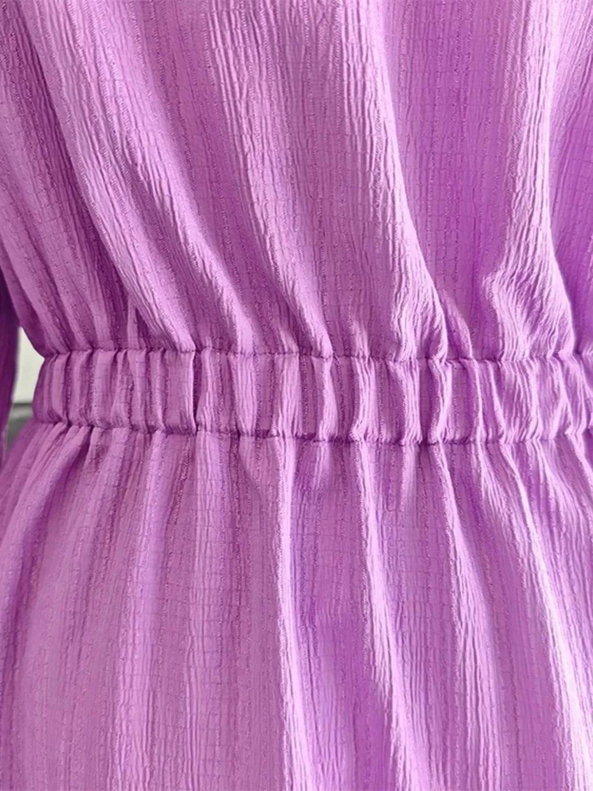 Full Size Textured Button Front Long Sleeve Maxi Dress Plus Size 100100300066352 41 Affordable Fashion Under $100 Jerry's Apparel 