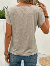 Lace Trimmed Petal Sleeve Casual Top 100100366620706 28 Affordable Fashion Under $100 Jerry's Apparel 