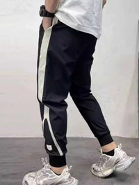 Men's Plus Size Drawstring Contrast Joggers 100400039865595 41 Affordable Fashion Under $100 Jerry's Apparel 