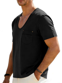Men's Full Size Short Sleeve Pocket T-Shirt Plus Size 100400354599471 23 Affordable Fashion Under $100 Jerry's Apparel 