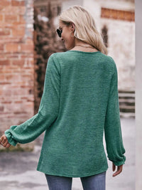 Round Neck Long Sleeve Casual T-Shirt 100100344414707 29 Affordable Fashion Under $100 Jerry's Apparel 