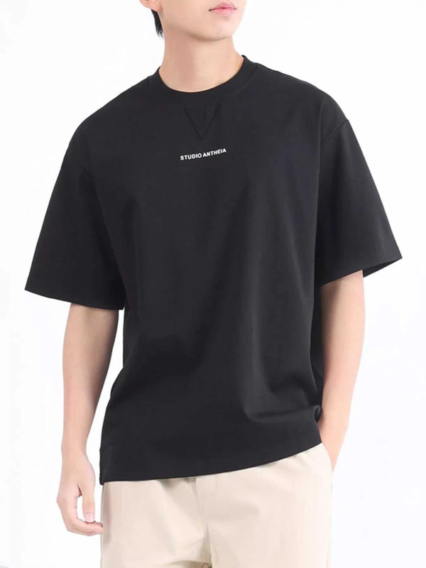 Men's Plus Size Letter Round Neck Oversized T-Shirt 100400327486906 48 Affordable Fashion Under $100 Jerry's Apparel 