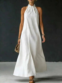 Full Size Halter Neck Maxi Dress Plus Size 100100987148992 32 Affordable Fashion Under $100 Jerry's Apparel 