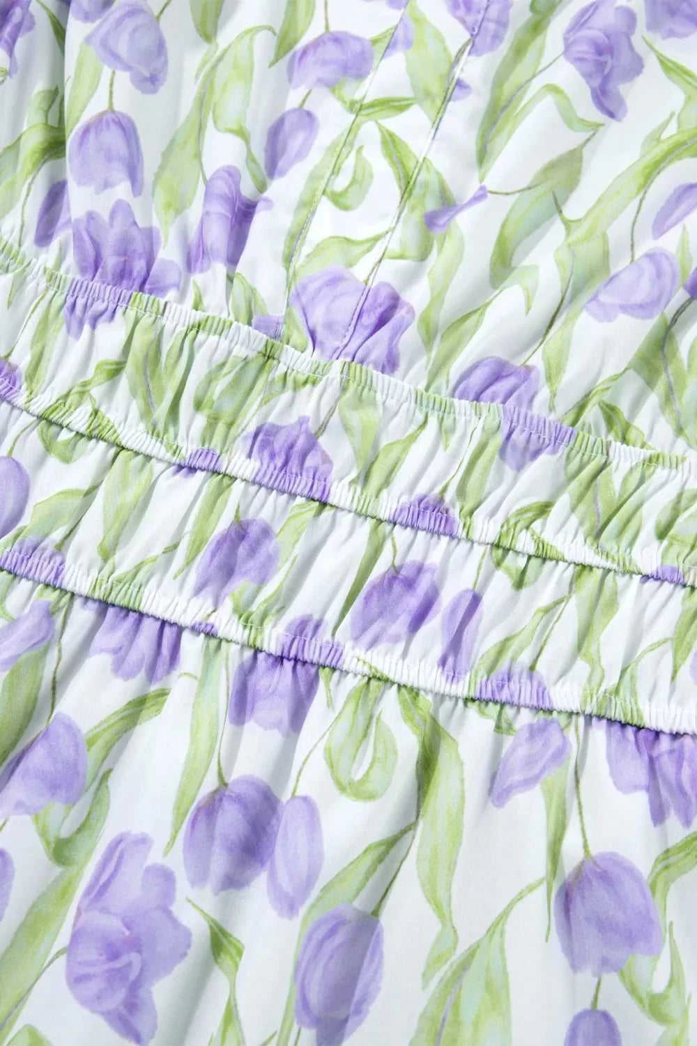 Floral Print Contrast Trim Midi Dress 100100457560919 63 Affordable Fashion Under $100 Jerry's Apparel 