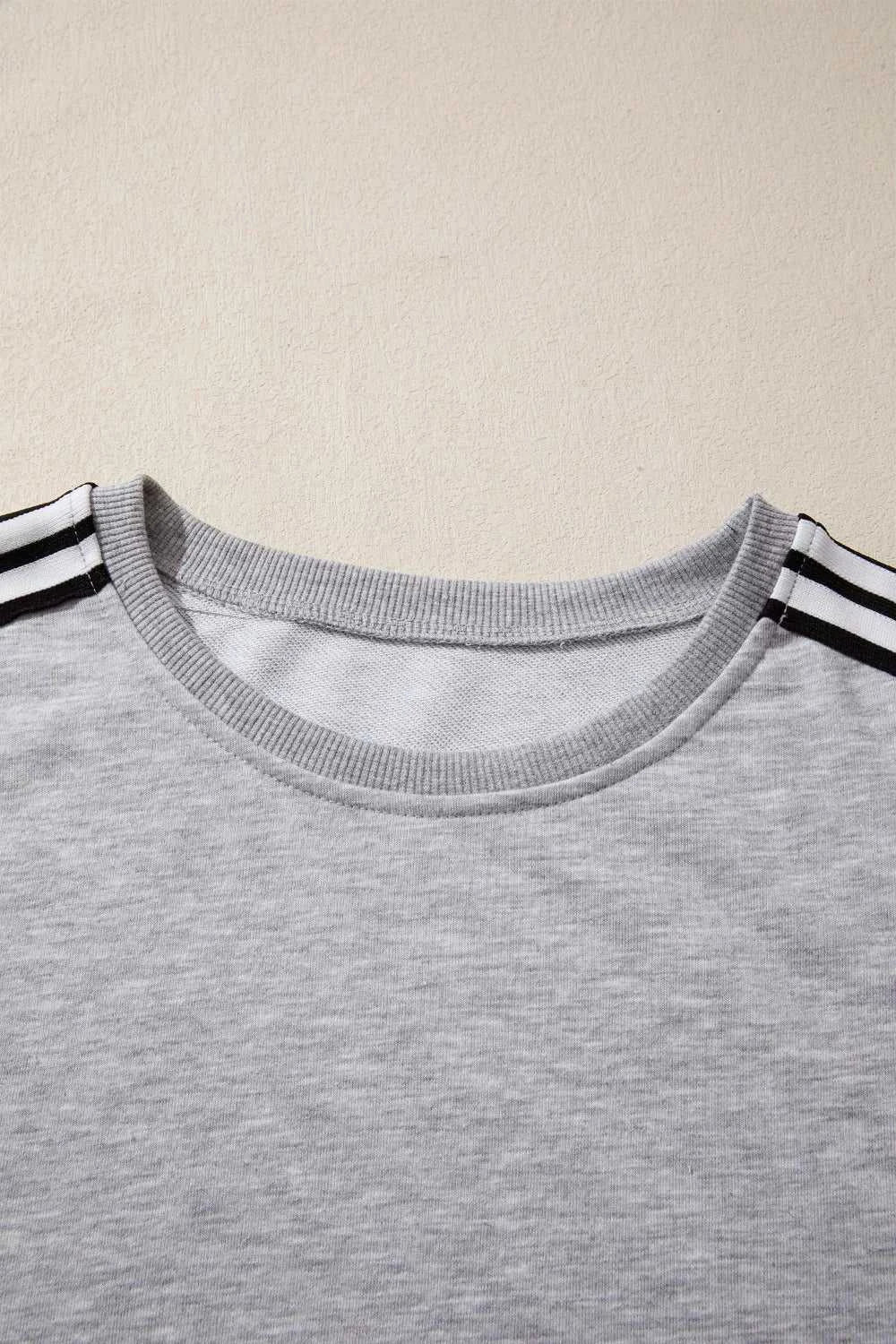 Striped Shoulder Relaxed Fit T-Shirt 100100555642180 24 Affordable Fashion Under $100 Jerry's Apparel 