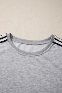 Striped Shoulder Relaxed Fit T-Shirt 100100555642180 24 Affordable Fashion Under $100 Jerry's Apparel 