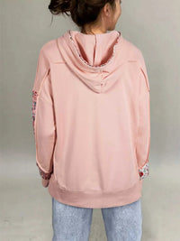 Floral Print Drawstring Long Sleeve Hoodie 100100174351957 54 Affordable Fashion Under $100 Jerry's Apparel 