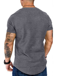 Men's Round Neck Slim Fit Casual T-Shirt 100400972198169 27 Affordable Fashion Under $100 Jerry's Apparel 