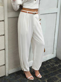 High-Waisted Pleated Wide-Leg Pants 100100103581042 49 Affordable Fashion Under $100 Jerry's Apparel 