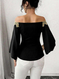 Off-Shoulder Embroidered Bell Sleeve Top 100100586082672 31 Affordable Fashion Under $100 Jerry's Apparel 