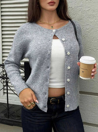 Ribbed Knit Button-Down Cardigan 101002318148819 50 Affordable Fashion Under $100 Jerry's Apparel 