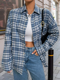 Plaid Button Up Long Sleeve Shirt 100100161474388 59 Affordable Fashion Under $100 Jerry's Apparel 