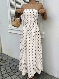 Polka Dot Tube A-Line Dress 100100003378935 36 Gifts for Her Jerry's Apparel 
