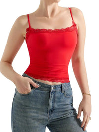 Lace Trim Cami Top 100100194437345 21 Affordable Fashion Under $100 Jerry's Apparel 