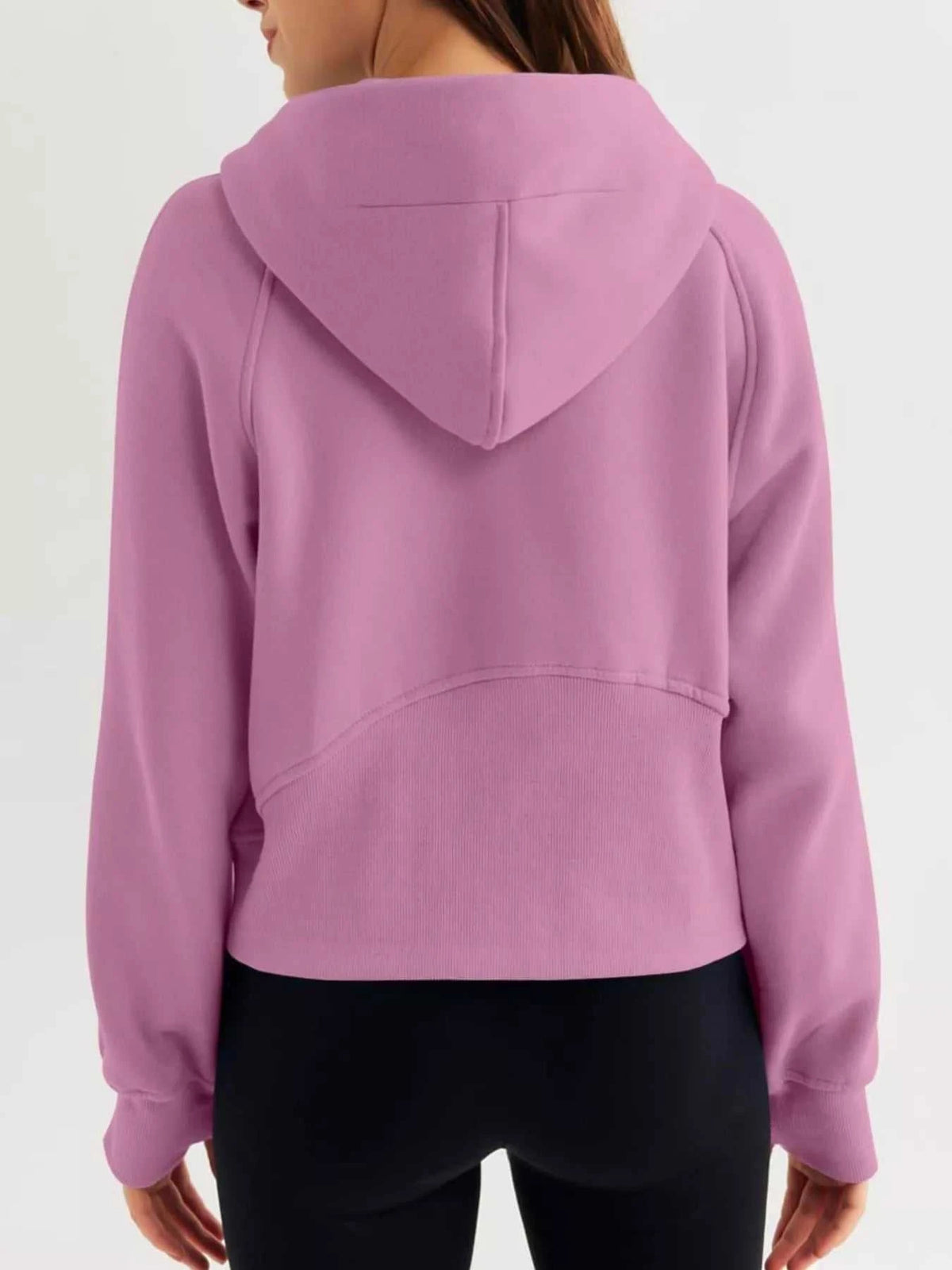 Half Zip Raglan Sleeve Hoodie 100100054152275 53 Affordable Fashion Under $100 Jerry's Apparel 