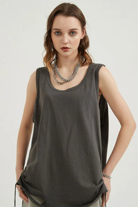 Men's Round Neck Wide Strap Tank