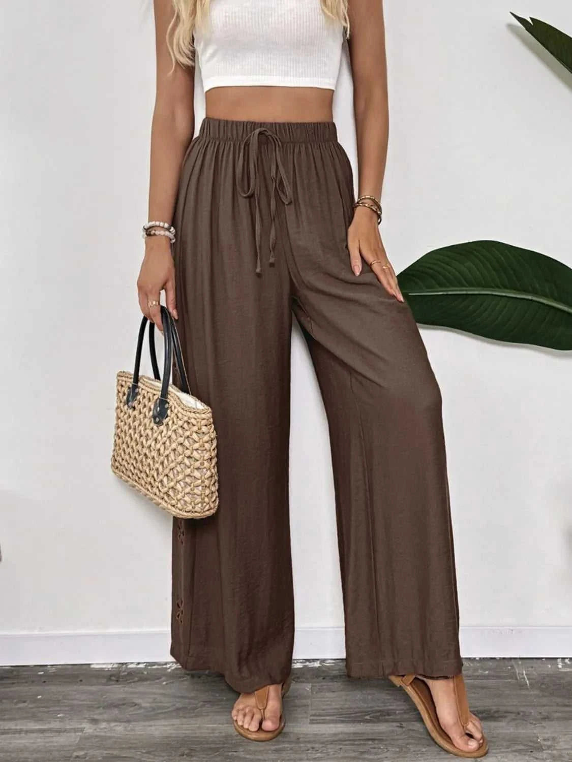 Casual Wide Leg Pants 100100404081735 36 Affordable Fashion Under $100 Jerry's Apparel 