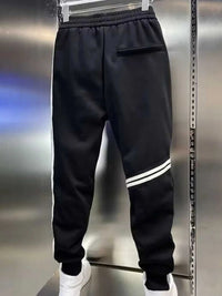 Men's Plus Size Drawstring Striped Joggers 100400270112011 37 Affordable Fashion Under $100 Jerry's Apparel 