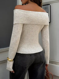 One Shoulder Ribbed Knit Top 101002039315619 60 Affordable Fashion Under $100 Jerry's Apparel 