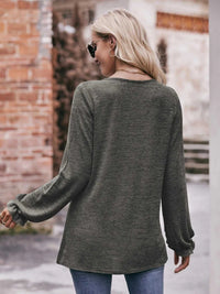 Round Neck Long Sleeve Casual T-Shirt 100100344414707 29 Affordable Fashion Under $100 Jerry's Apparel 
