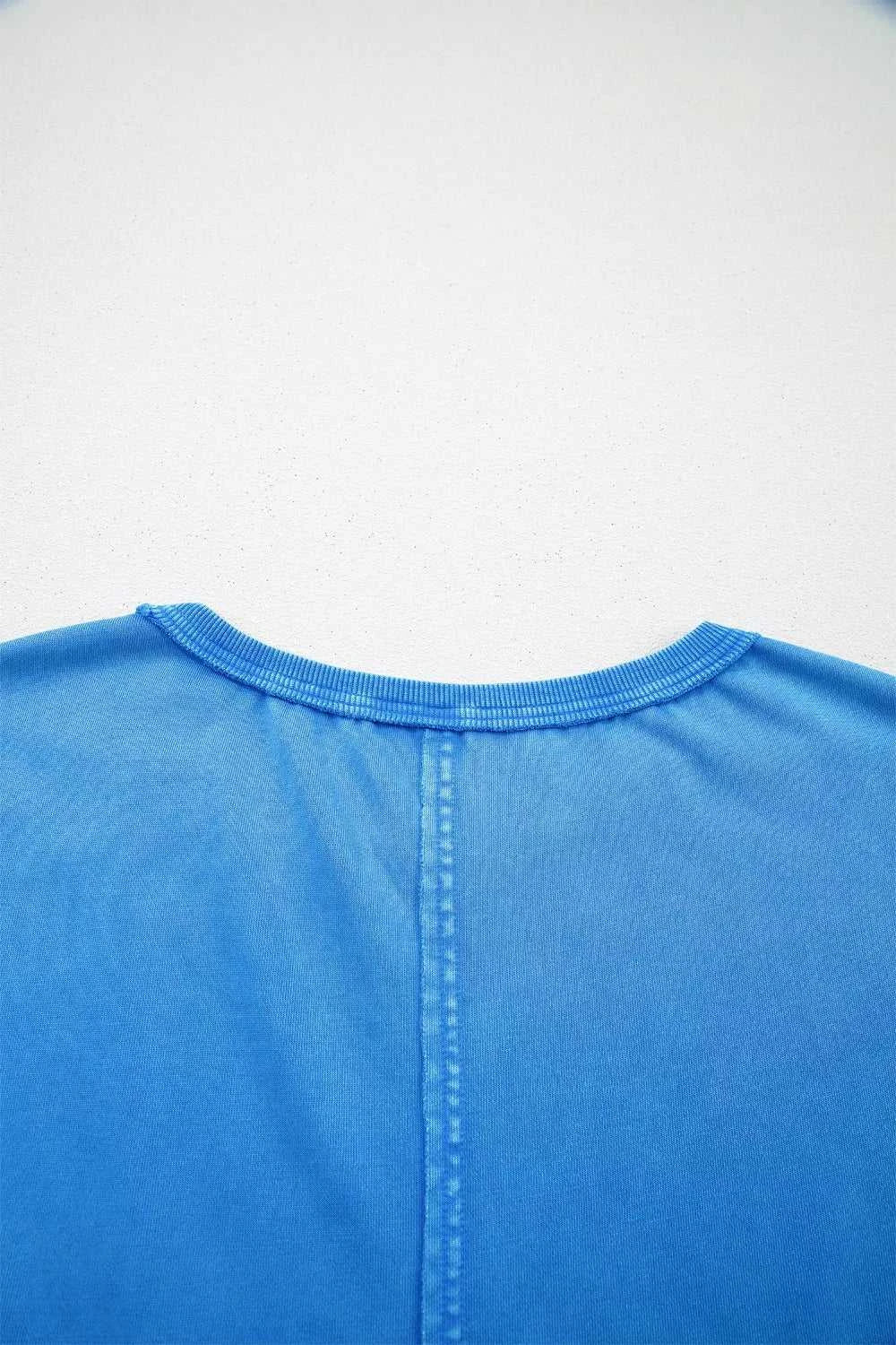 Mineral Wash Star Mesh Patchwork Oversize Tee 100100214366349 67 Affordable Fashion Under $100 Jerry's Apparel 