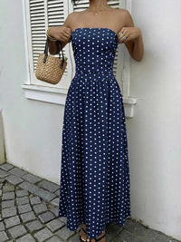 Polka Dot Tube A-Line Dress 100100003378935 36 Gifts for Her Jerry's Apparel 