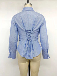 Striped Slim-Fit Button-Down Shirt 101001608901283 42 Affordable Fashion Under $100 Jerry's Apparel 