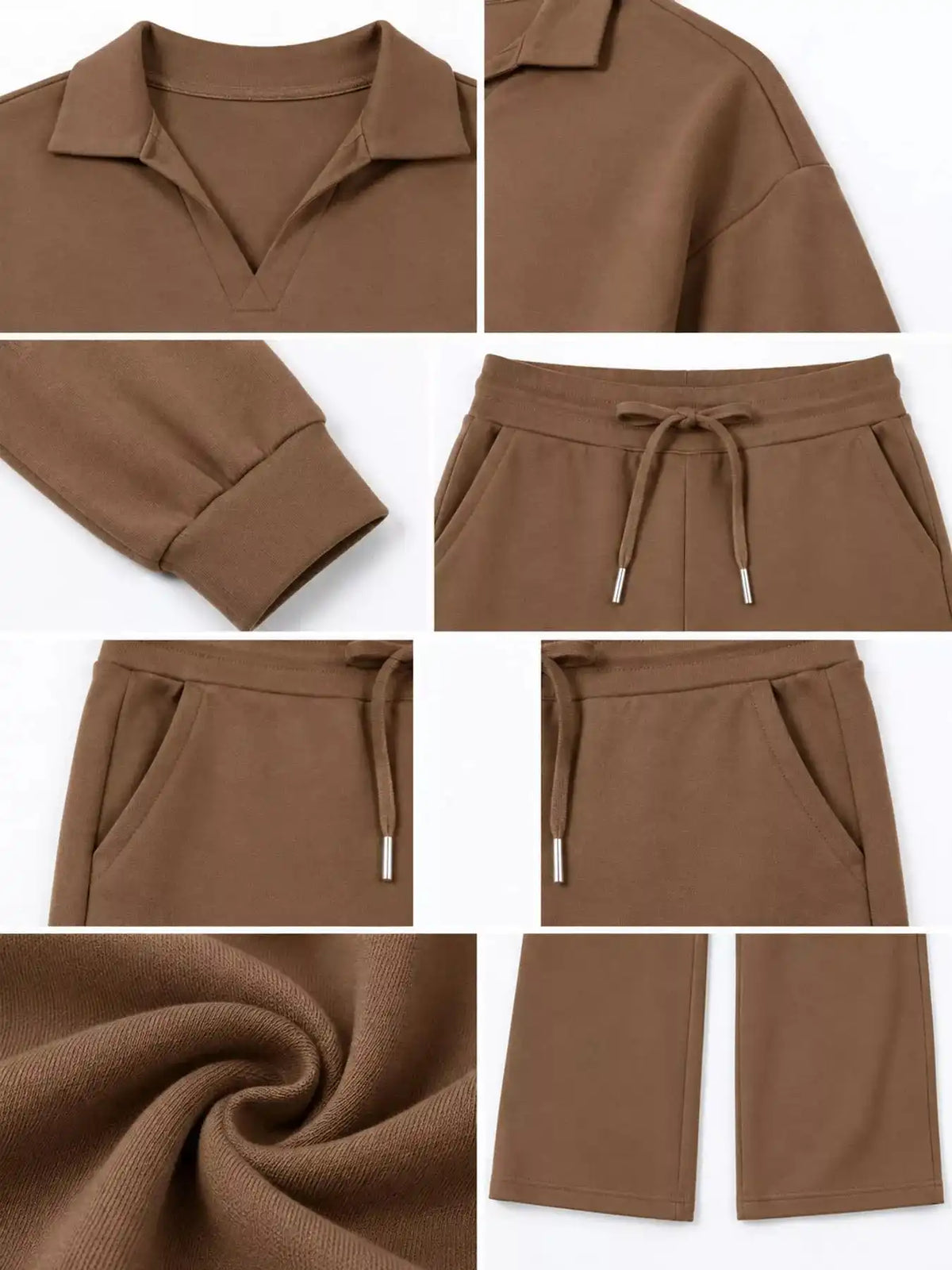 Dropped Shoulder Top and Pants Set 101001926020102 36 Gifts for Her Jerry's Apparel 