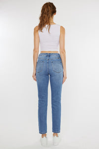 Full Size Cat's Whiskers High Waist Jeans