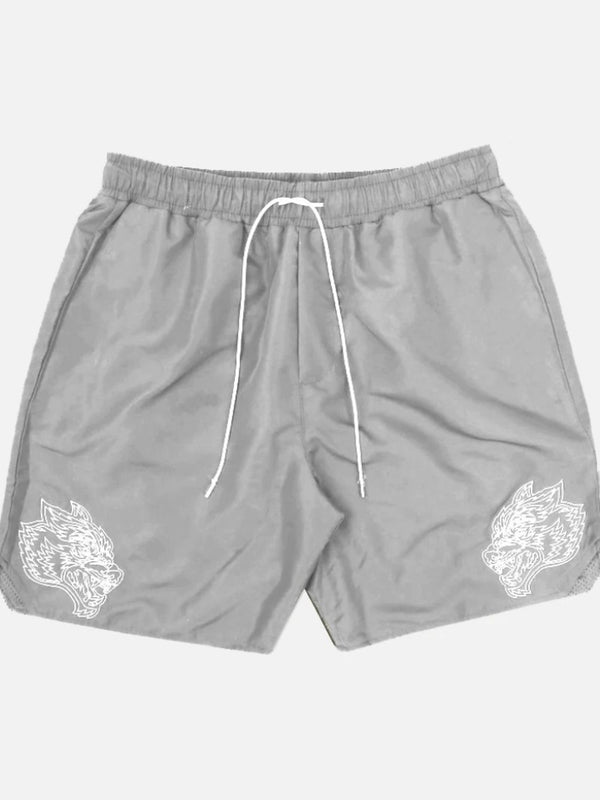 Men's Plus Size Drawstring Waist Shorts