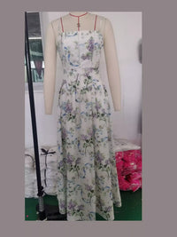 Floral Spaghetti Straps Midi Dress 101001005550846 56 Affordable Fashion Under $100 Jerry's Apparel 