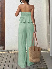 Tube Top and Wide-Leg Pants Set 100100877151663 41 Affordable Fashion Under $100 Jerry's Apparel 