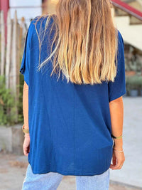 Casual V-Neck Relaxed Fit T-Shirt 100100751365785 22 Affordable Fashion Under $100 Jerry's Apparel 