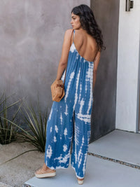 V-Neck Spaghetti Strap Jumpsuit