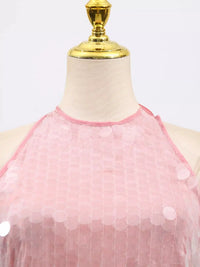 Sequin Halter Neck Mini Dress 100100648866332 74 Affordable Fashion Under $100 Jerry's Apparel 