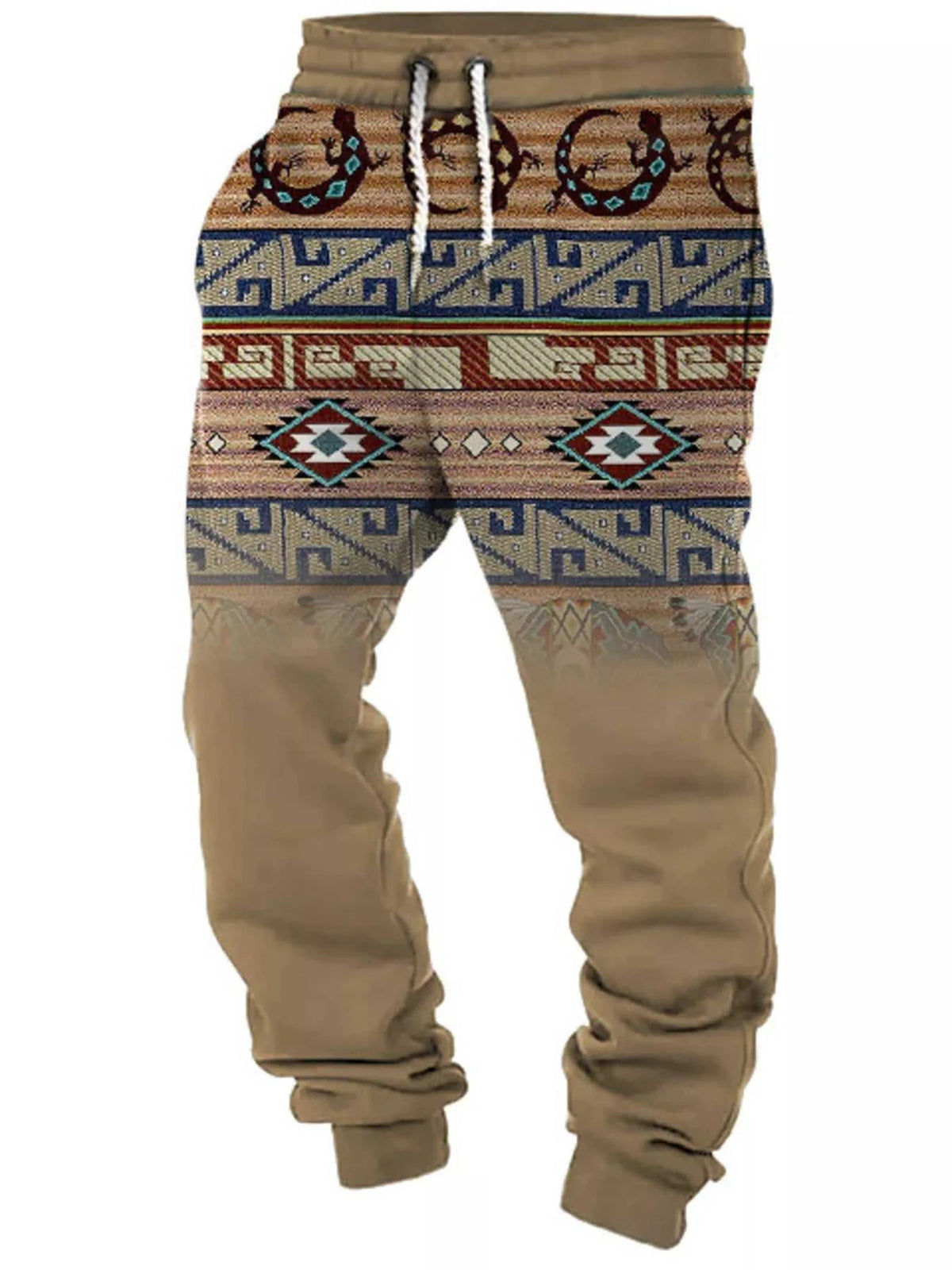 Men's Full Size Geometric Drawstring Joggers Plus Size 100400602203339 36 Affordable Fashion Under $100 Jerry's Apparel 