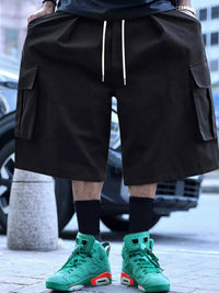 Men's Full Size Cargo Shorts with Drawstring Waist Plus Size 100400558150756 44 Affordable Fashion Under $100 Jerry's Apparel 